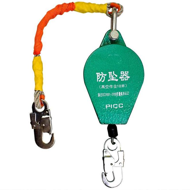 ag真人国际冠航防坠器用于电力高空架线作业